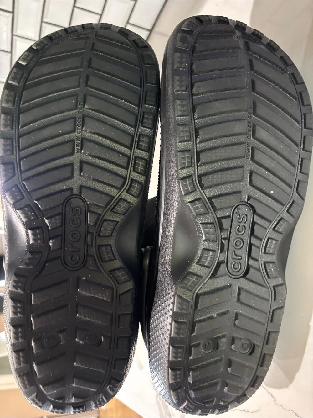 CROCS Classic Lined Neo Puff Black Insulated Rain/Snow Boot Men’s Sz 12 NWOT